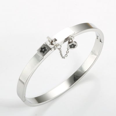 Rozsdamentes acél luxus divatékszer szett Arany női karkötő karkötő virág varázs ujjgyűrűk férfiaknak női ékszer szett ajándék