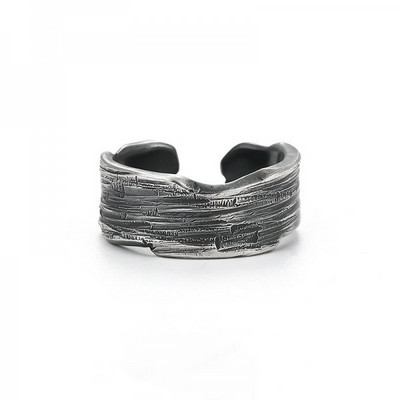 Žaba žaba Životinje Prstenje za žene muškarce Umjetnički dizajn Retro otvaranje promjenjive veličine Unisex žensko prstenje u srebrnoj boji Poklon