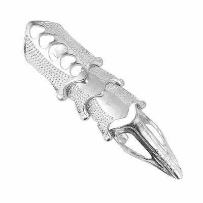 Imixlot Punk prsten Rock Scroll Joint Armor Zglobovi Metalni puni prsti Claw prstenovi Halloween Unisex Podesivi set prstenova 2021 Novo