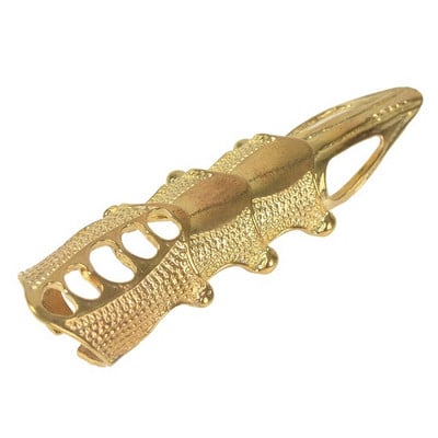 Imixlot Punk prsten Rock Scroll Joint Armor Zglobovi Metalni puni prsti Claw prstenovi Halloween Unisex Podesivi set prstenova 2021 Novo