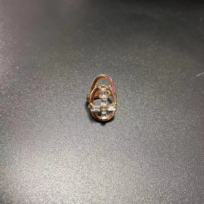 Kókusz divatos, gótikus fém vonalú vékony körömgyűrűk lányoknak női punk strasszos ujjbeggyel védőborító Fidget gyűrű ékszerek