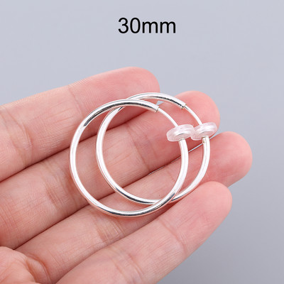 1 ζεύγος Ear Cuff Fake Hoop Σκουλαρίκια Ανδρικό χωρίς τρύπημα Κλιπ αυτιού σε σκουλαρίκια για γυναίκες 2022 χωρίς τρύπημα σκουλαρίκι χωρίς τρύπα