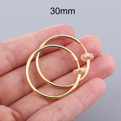 1 ζεύγος Ear Cuff Fake Hoop Σκουλαρίκια Ανδρικό χωρίς τρύπημα Κλιπ αυτιού σε σκουλαρίκια για γυναίκες 2022 χωρίς τρύπημα σκουλαρίκι χωρίς τρύπα