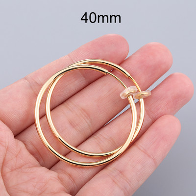 1 ζεύγος Ear Cuff Fake Hoop Σκουλαρίκια Ανδρικό χωρίς τρύπημα Κλιπ αυτιού σε σκουλαρίκια για γυναίκες 2022 χωρίς τρύπημα σκουλαρίκι χωρίς τρύπα