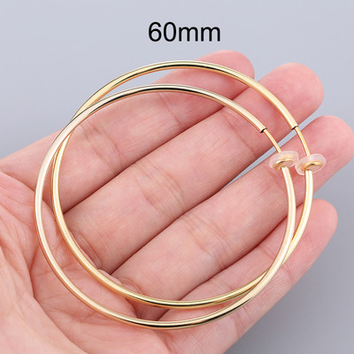 1 ζεύγος Ear Cuff Fake Hoop Σκουλαρίκια Ανδρικό χωρίς τρύπημα Κλιπ αυτιού σε σκουλαρίκια για γυναίκες 2022 χωρίς τρύπημα σκουλαρίκι χωρίς τρύπα