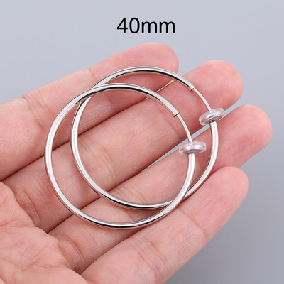 1 ζεύγος Ear Cuff Fake Hoop Σκουλαρίκια Ανδρικό χωρίς τρύπημα Κλιπ αυτιού σε σκουλαρίκια για γυναίκες 2022 χωρίς τρύπημα σκουλαρίκι χωρίς τρύπα