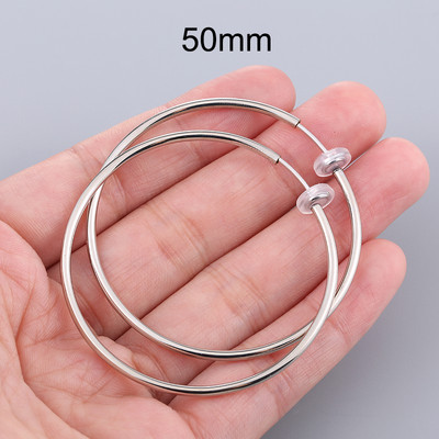 1 ζεύγος Ear Cuff Fake Hoop Σκουλαρίκια Ανδρικό χωρίς τρύπημα Κλιπ αυτιού σε σκουλαρίκια για γυναίκες 2022 χωρίς τρύπημα σκουλαρίκι χωρίς τρύπα