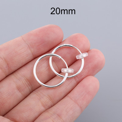 1 ζεύγος Ear Cuff Fake Hoop Σκουλαρίκια Ανδρικό χωρίς τρύπημα Κλιπ αυτιού σε σκουλαρίκια για γυναίκες 2022 χωρίς τρύπημα σκουλαρίκι χωρίς τρύπα