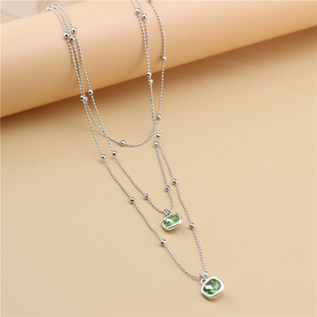 Anslow 2022 Design Fashion Bijoux Femme Woman Crystal Jewelry Комплект аксесоари Колие, обеци и гривна Свети Валентин Забавен подарък