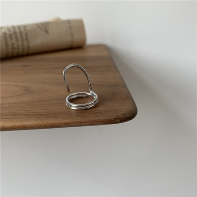 Тънки пръстени за нокти с готическа метална линия за жени Ежедневно защитно покритие за върха на пръстите Модни бижута