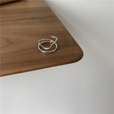 Тънки пръстени за нокти с готическа метална линия за жени Ежедневно защитно покритие за върха на пръстите Модни бижута