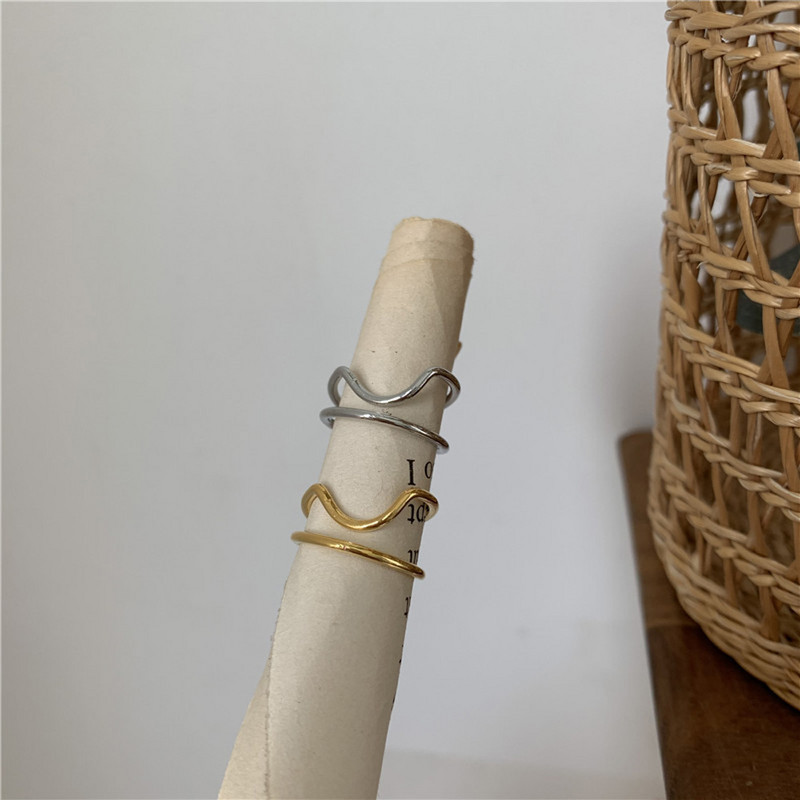 Тънки пръстени за нокти с готическа метална линия за жени Ежедневно защитно покритие за върха на пръстите Модни бижута