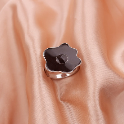 Inele cu lanț Rock Hiphop, set de inele cu degete deschise, ajustabile, cu mai multe straturi, pentru femei, bărbați, cuplu iubit, bijuterii cadou pentru petrecere cu fluturi