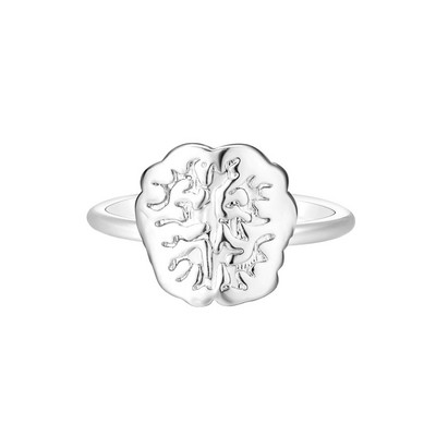 Inele de liliac Kinitial lucrate manual din pânză de păianjen Coadă de animal Puzzle Bijuterii Deschidere ajustabilă Inel înconjurător Bijoux cu ridicata