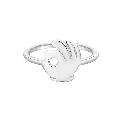 Inele de liliac Kinitial lucrate manual din pânză de păianjen Coadă de animal Puzzle Bijuterii Deschidere ajustabilă Inel înconjurător Bijoux cu ridicata