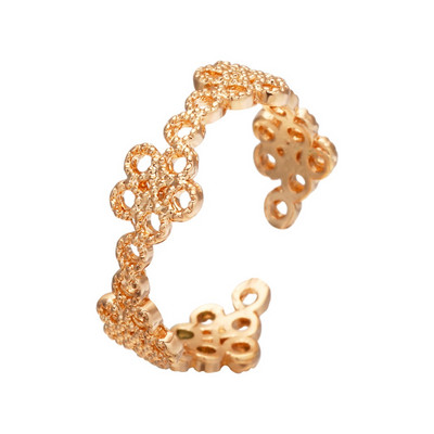 Inele de liliac Kinitial lucrate manual din pânză de păianjen Coadă de animal Puzzle Bijuterii Deschidere ajustabilă Inel înconjurător Bijoux cu ridicata