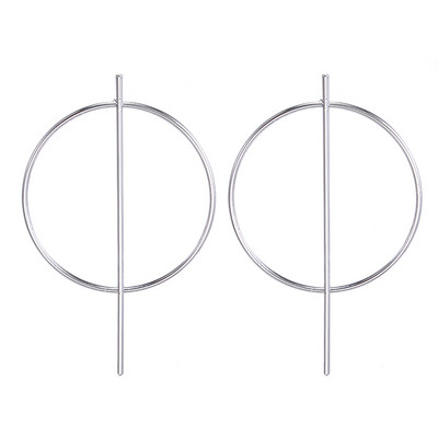 Korean Statement fekete akril csepp fülbevaló nőknek 2019 divatékszerek vintage geometrikus arany színű aszimmetrikus fülbevaló