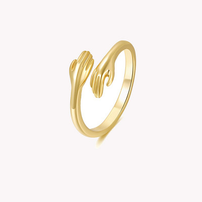 Aranyos Női Férfi Egyszerű dizájn Gyűrűk Vintage Bagoly Békakígyó Mosolygyűrű Nő Lánynak Ősi ezüst színű Retro punk ékszer ajándék