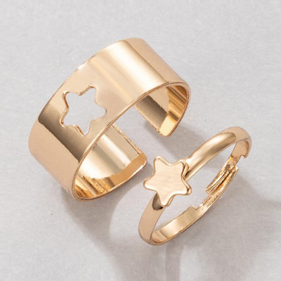 Aranyos Női Férfi Egyszerű dizájn Gyűrűk Vintage Bagoly Békakígyó Mosolygyűrű Nő Lánynak Ősi ezüst színű Retro punk ékszer ajándék