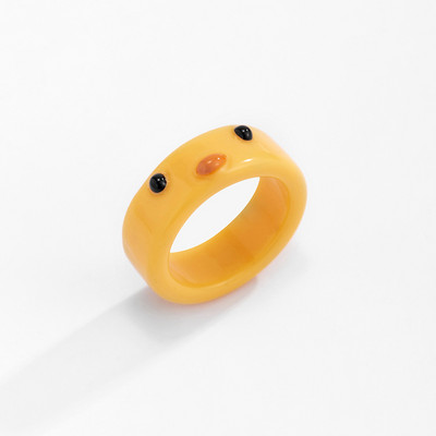 Aranyos Női Férfi Egyszerű dizájn Gyűrűk Vintage Bagoly Békakígyó Mosolygyűrű Nő Lánynak Ősi ezüst színű Retro punk ékszer ajándék