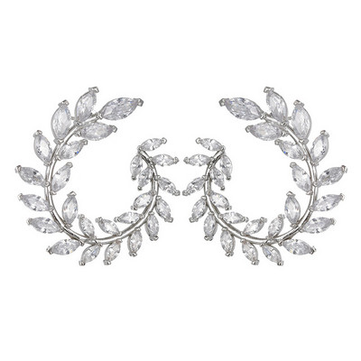 XIYANIKE 10 színű strasszos Statement fülbevaló 2019 Geometrikus nagy kerek fülbevaló nőknek Crystal Luxury esküvői ajándék