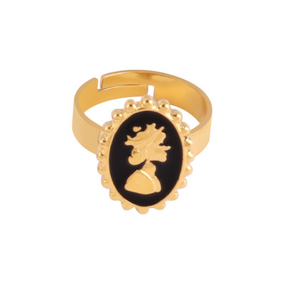 Rozsdamentes acél gyűrűk nyitott gyűrűk női gyűrűk széles gyűrűk színes geometriai láncok női gyűrűk ékszer parti ajándék nagykereskedés