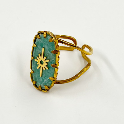 Rozsdamentes acél gyűrűk nyitott gyűrűk női gyűrűk széles gyűrűk színes geometriai láncok női gyűrűk ékszer parti ajándék nagykereskedés