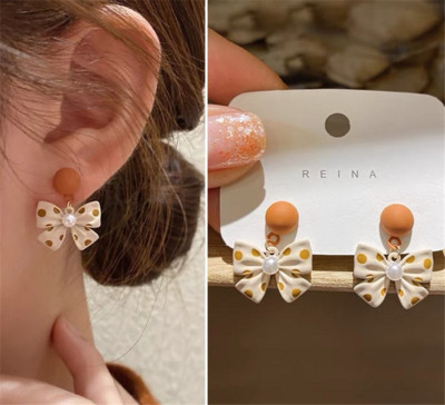 Új punk arany fém fehér kereszt karika fülbevaló női lányoknak divat kör Brincos fül kiegészítők ékszerek