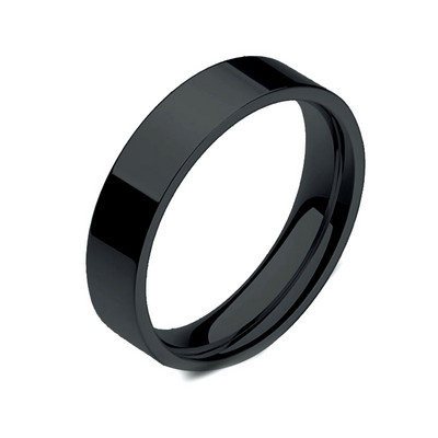 Inele din oțel inoxidabil cu lățime de 4 mm, 6 mm și 8 mm, lustruite înaltă, 2022, modă nouă, clasică și generoasă, pentru bărbați și femei, inele bijuterii Gi