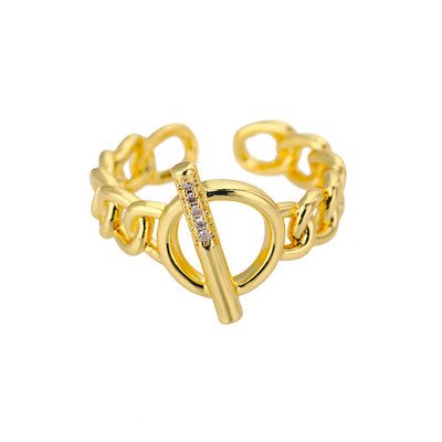 Inele cu legături cubaneze de epocă pentru femei, din oțel inoxidabil, pentru bărbați, cu coroană cu flori cu stele, inel geometric cu deget, bijuterii gotice Bijoux Femme