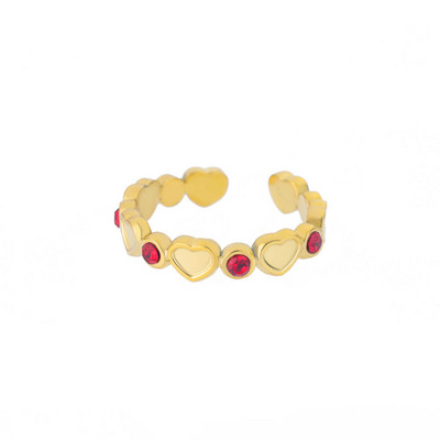 Inele cu legături cubaneze de epocă pentru femei, din oțel inoxidabil, pentru bărbați, cu coroană cu flori cu stele, inel geometric cu deget, bijuterii gotice Bijoux Femme