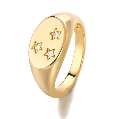 Inele cu legături cubaneze de epocă pentru femei, din oțel inoxidabil, pentru bărbați, cu coroană cu flori cu stele, inel geometric cu deget, bijuterii gotice Bijoux Femme