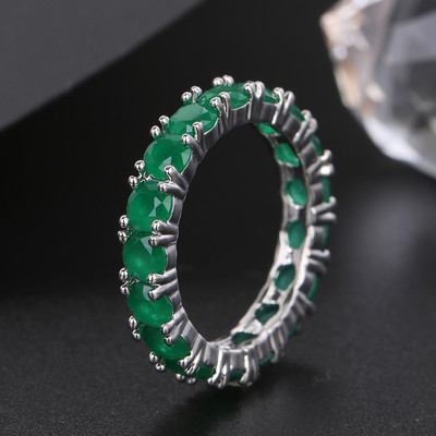 Inele de nunta cu zircon cu farmec multicolor de moda pentru femei, inel rotund de piatra patrata pentru petrecere, bijuterii Bague Femme