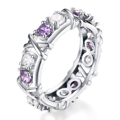 Inele de nunta cu zircon cu farmec multicolor de moda pentru femei, inel rotund de piatra patrata pentru petrecere, bijuterii Bague Femme