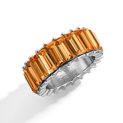 Inele de nunta cu zircon cu farmec multicolor de moda pentru femei, inel rotund de piatra patrata pentru petrecere, bijuterii Bague Femme