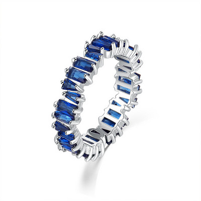 Inele de nunta cu zircon cu farmec multicolor de moda pentru femei, inel rotund de piatra patrata pentru petrecere, bijuterii Bague Femme