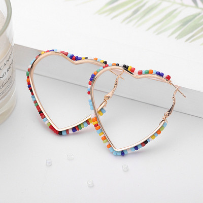 2021-es koreai divatékszerek csillogó strasszköves üreges szívcsepp fülbevaló női lányoknak vintage vörös kristály fülbevaló