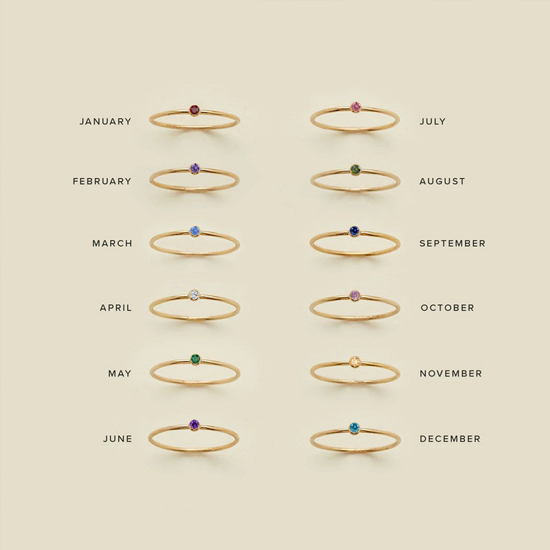 SUNIBI Prsten od nehrđajućeg kamena od nehrđajućeg čelika 316L za ženu Zlatna boja Prsten jednostavnog stila Festivalska zabava Modni nakit Dropshipping