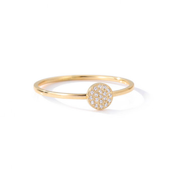 eManco Класически пръстени от неръждаема стомана Златен цвят Двойка за жени и мъже Сватбен моден стил Бижута