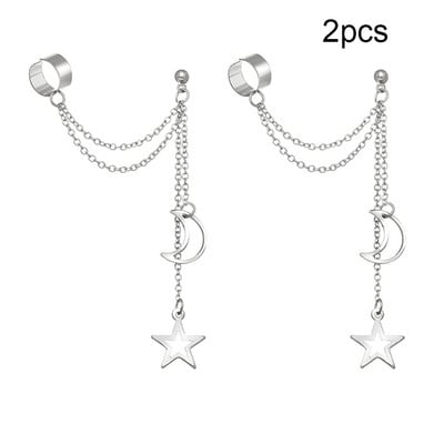 SIPENGJEL Cercei cu clip C cu zircon delicat pentru femei, fără piercing, cercei de cartilaj fals pentru ureche de femeie, cadou de bijuterii de modă