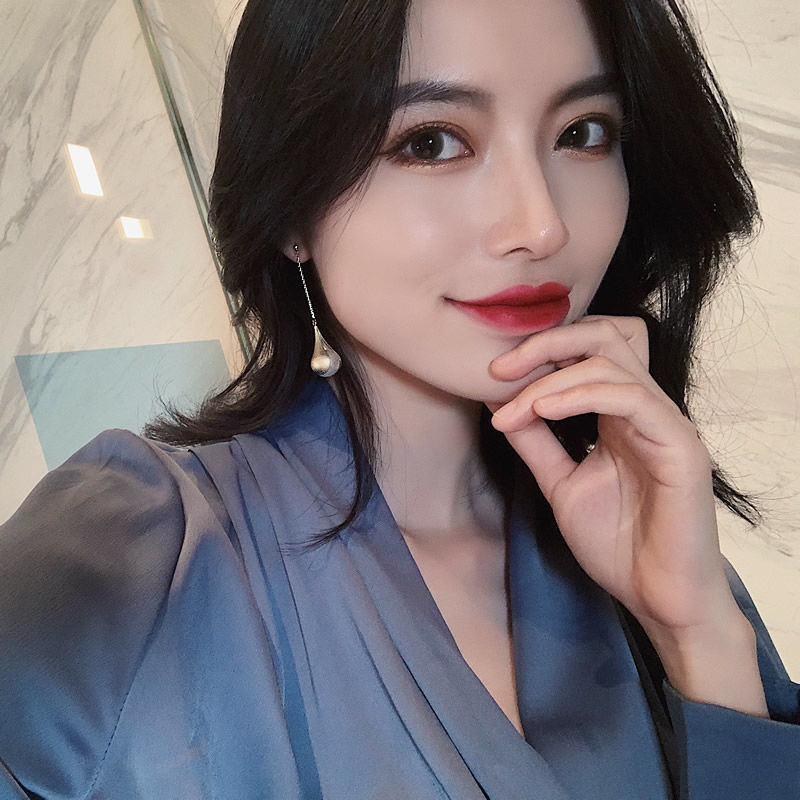 Cercei rotunzi cu coajă ruptă, de calitate simplă, cercei avansati pentru femei, bijuterii de modă coreeană, cercei personalizați