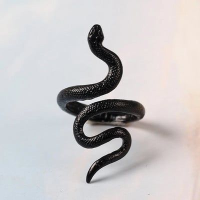 Inel de șarpe cu zirconiu cubic de modă pentru femei, inele de degete ajustabile, deschise, ajustabile, pentru nuntă, bijuterii Bijoux