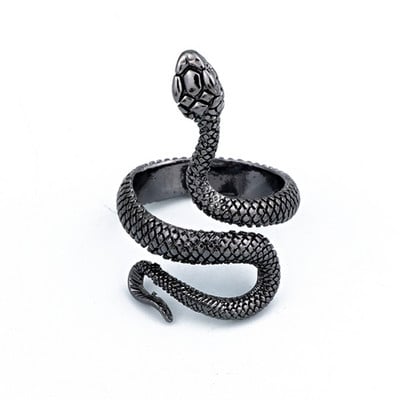 Inel de șarpe cu zirconiu cubic de modă pentru femei, inele de degete ajustabile, deschise, ajustabile, pentru nuntă, bijuterii Bijoux