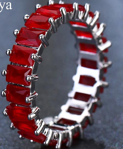 EMMAYA ezüst színű egyedi dizájn CZ burkolt osztrák cirkon divatos női gyűrűs ékszerek