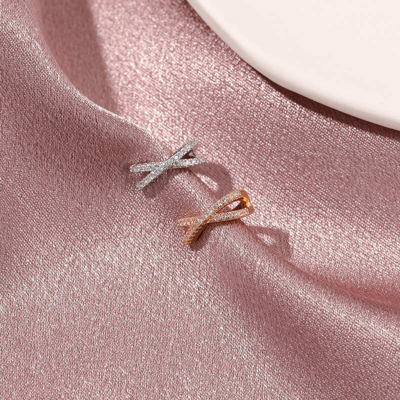 Punk Metal Zircon Ureche Manșetă Clip de ureche pentru femei Fără străpuns în formă de C Geometric Earcuff Ureche Wrap Clips de ureche Bijuterii