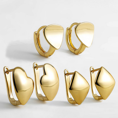 3 pár kreatív arany színű geometriai szabálytalan kalapált fülbevaló vintage csavart kubai lánc karika fülbevaló készlet női ékszerekhez