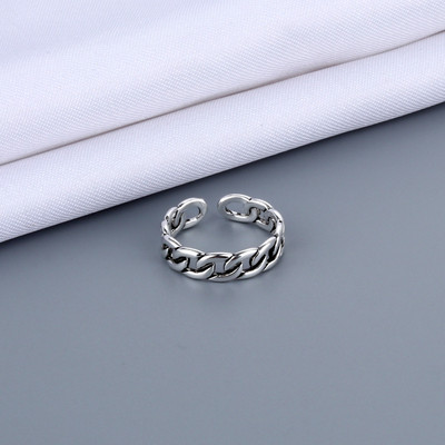 Inele de degete cu fantomă de epocă pentru femei, bărbați, adolescenți, retro, clasice, cu capăt deschis, reglabile, cu gheare fantomă, inel pentru bijuterii de modă