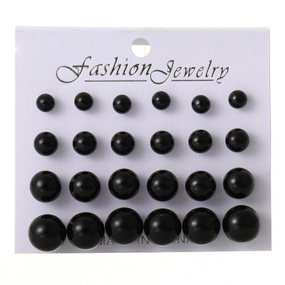 6 Pairs Punk Big Circle Hoop Σκουλαρίκια για κορίτσια Steampunk Ear Clip Πανκ Σκουλαρίκι Δαχτυλίδι στο αυτί Δώρο γαμήλιου κοσμήματος