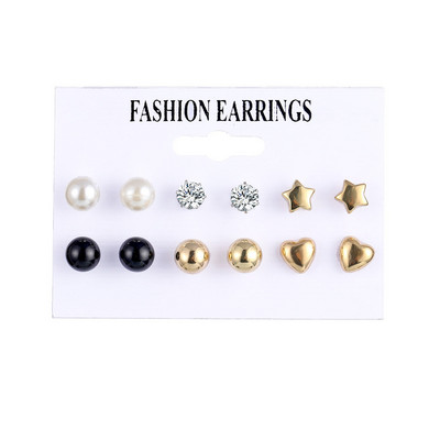 6 Pairs Punk Big Circle Hoop Σκουλαρίκια για κορίτσια Steampunk Ear Clip Πανκ Σκουλαρίκι Δαχτυλίδι στο αυτί Δώρο γαμήλιου κοσμήματος