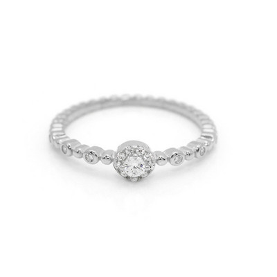 Inele elegante și delicate la modă pentru femei Inel romantic pentru femei, zirconiu strălucitor, de culoare aurie, accesorii pentru inele subțiri, bijuterii KCR088